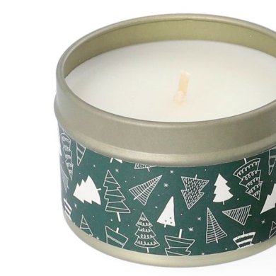 Свічка Homla LESLI 6x4 см | Зелений 200452 фото - 4