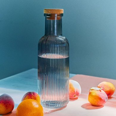 Графин Homla NATIA 1 л Серый 227057 фото - 6