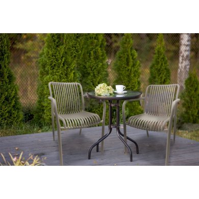 Садовий стілець Kontrast KP104 Бежевий 5.90.21145 фото - 11