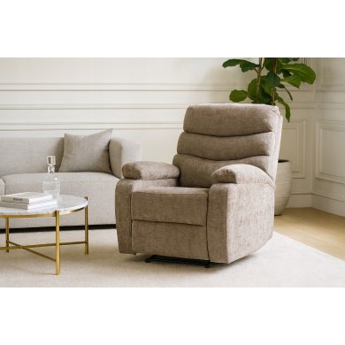 Кресло мягкое раскладное с реклайнером Kontrast VERA Светло-коричневый 5.01.84823 фото - 10