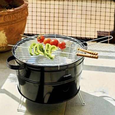 Угольный гриль Homla EASY GRILL Черный - 7 Угольный гриль Homla EASY GRILL Черный 230071 фото - 7