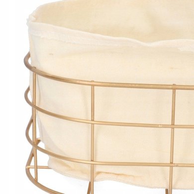 Корзина для хлеба Homla DUNCAN | Бежевый / Золотой - 4 Корзина для хлеба Homla DUNCAN | Бежевый / Золотой 202199 фото - 4