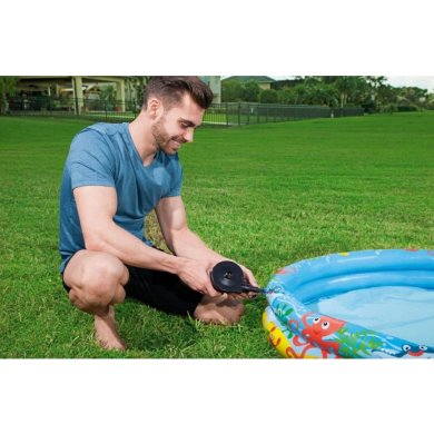 Надувной детский бассейн Bestway 51124 122х20 см Принт BES51124 фото - 4