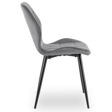 Обідній стілець Mebel Elit IRYS Welur Сірий ME.IRYS/P/V/K фото - 3