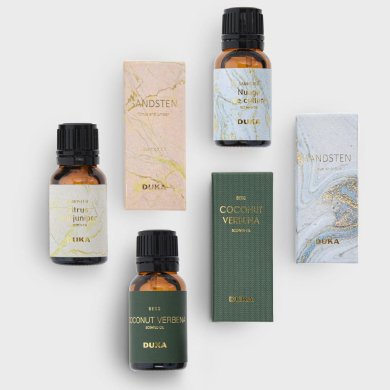 Ароматична олія Duka Sandsten Citrus and Juniper | Кремовий 2220891 фото - 3