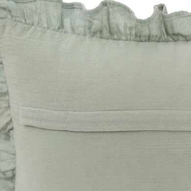 Декоративная наволочка Homla ELIN 45х45 см Фисташковый - 3 Декоративная наволочка Homla ELIN 45х45 см Фисташковый 213143 фото - 3