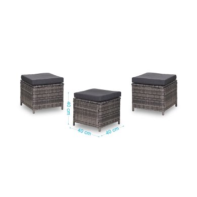 Комплект садовой мебели Corciano NATALIA Серый 5901721055162 фото - 4