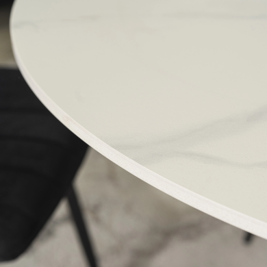 Обідній стіл Mebel Elit SANDER Marmur Білий ME.SANDER/B/B/S фото - 8