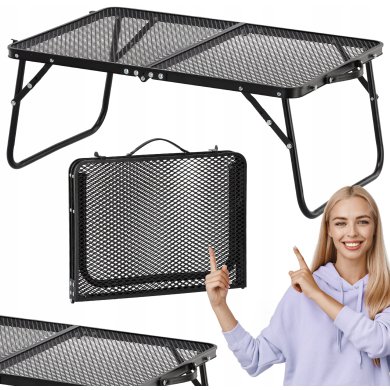 Складной туристический стол Garden Line 60 см Черный - 2 Складной туристический стол Garden Line 60 см Черный OXE3224 фото - 2