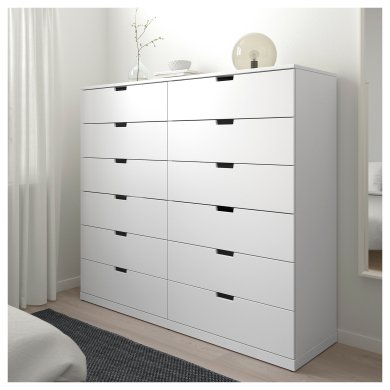 IKEA Комод NORDLI (ИКЕА НОРДЛИ) 79239490 фото - 3