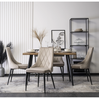 Обідній стілець Mebel Elit EDEN Бежевий ME.EDEN/BZ/V/K фото - 6