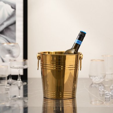 Відро для льоду Homla MOI 4 л Золотий 237438 фото - 4