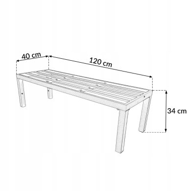 Комплект садовой мебели Kontrast GLOBO Серый 5.05.14164 фото - 14