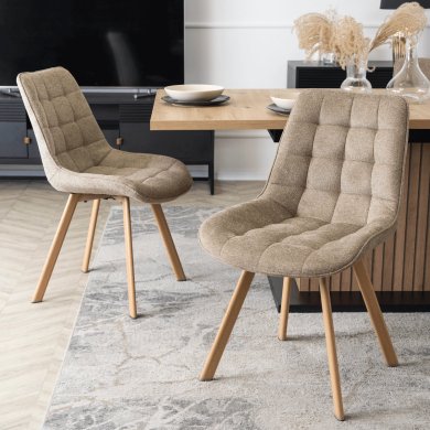 Обідній стілець Mebel Elit KATHY Бежевий ME.KATHY/BZ/D/T/K фото - 7