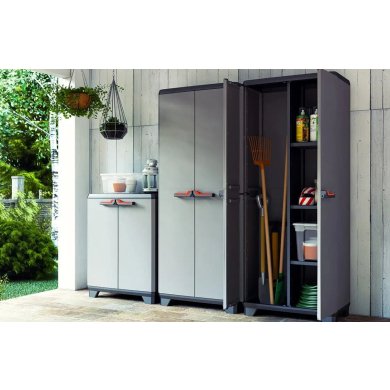 Садовый шкаф Keter/Kis ARMADIO BASSO STILO Серый 241060-1 фото - 8