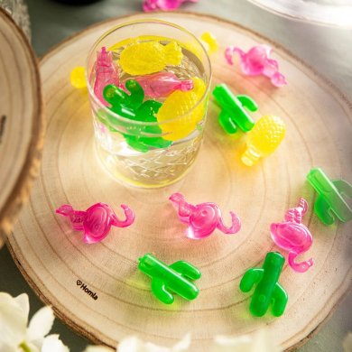 Кубики для охлаждения напитков Homla ICE SUMMER 20 шт Разноцветный 164480 фото - 6