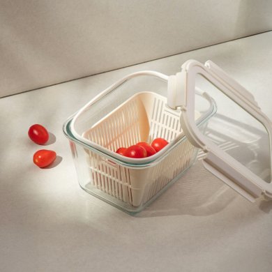 Контейнер з кошиком Homla NEGOZIO 2,4 л Прозорий 238346 фото - 4