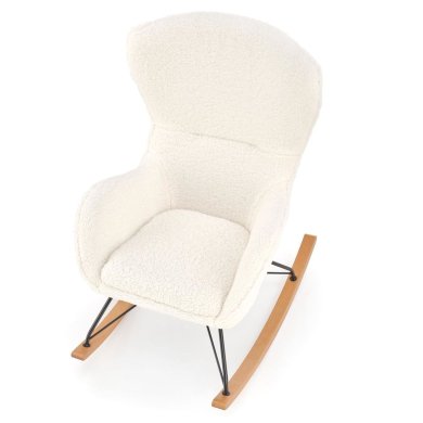 Крісло-качалка м'яке Halmar Liberto-2 Бежевий V-CH-LIBERTO_2-FOT-KREMOWY фото - 5