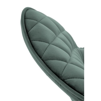 Обідній стілець поворотний Halmar K520 Темно-зелений V-CH-K/520-KR-C.ZIELONY фото - 8