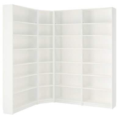 IKEA Стеллаж BILLY Белый (ИКЕА БИЛЛИ) 59017838