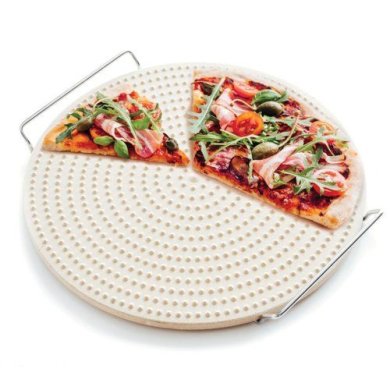 Каменная подставка для пиццы Duka Pizza Stone 34 см | Бежевый 1216013
