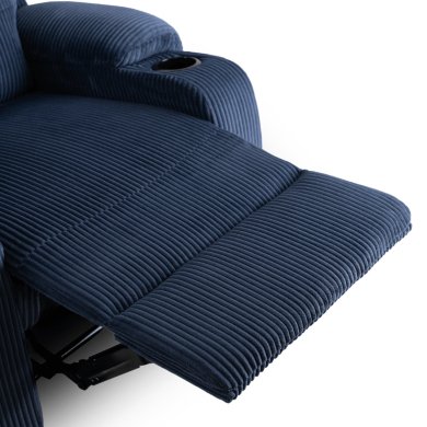Крісло м'яке розкладне з реклайнером Mebel Elit TORRES Velvet Синій ME.TORRES/GR/SZTR/FW фото - 11