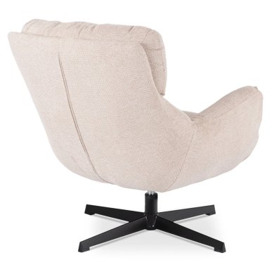 Крісло м'яке поворотне Mebel Elit REAL Кремовий ME.REAL/KR/CZ/T/FW фото - 3