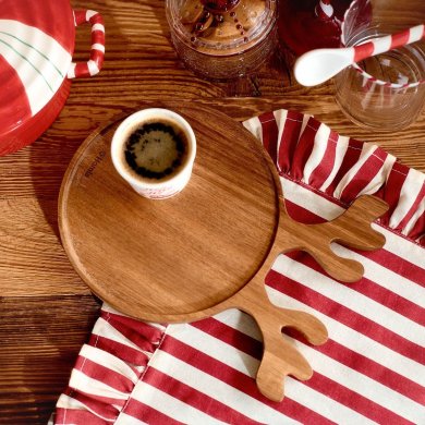 Сервірувальна дошка Homla XMAS MOOKA 26x18 см Дерево 230806 фото - 5