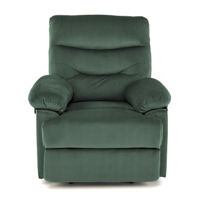 Кресло мягкое раскладное с реклайнером Halmar DRAGER Зеленый V-CH-DRAGER-FOT-C.GREEN фото - 5