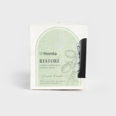 Ароматична свічка Homla WELLNESS Restore 160 г Зелений - 4 Ароматична свічка Homla WELLNESS Restore 160 г Зелений 240427 фото - 4