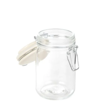 Банка Homla FERSKEN 220 мл | Прозорий / Бежевий - 2 Банка Homla FERSKEN 220 мл | Прозорий / Бежевий 214642 фото - 2