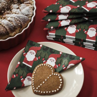 Набір серветок VINTERFINT 33х33 см 30 шт Принт - 2 IKEA Набір серветок VINTERFINT 33х33 см 30 шт Принт (ИКЕА ВИНТЕРФИНТ) 60581128 фото - 2