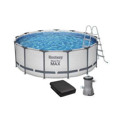 Каркасный бассейн Bestway 5612Z STEEL PRO MAX 488x122 см Белый 82763771
