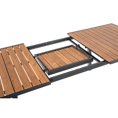 Розкладний садовий стіл Corciano TERRY Коричневий 5901721058668 фото - 4