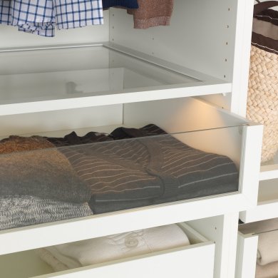 Скринька зі скляною панеллю KOMPLEMENT - 2 IKEA Скринька зі скляною панеллю KOMPLEMENT (ИКЕА КОМПЛИМЕНТ) 10246695 фото - 2