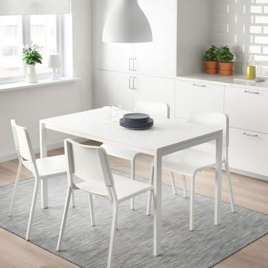 IKEA Обеденный стол MELLTORP Белый (ИКЕА МЕЛЛТОРП) 19011777 фото - 5