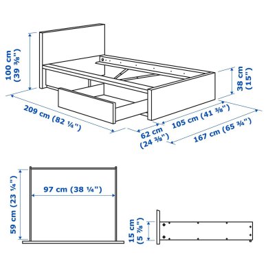 IKEA MALM (ИКЕА МАЛЬМ) 59157305 фото - 16