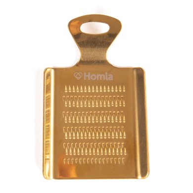 Терка плоская Homla JALO 6x9 см | Золотой 158288 фото - 2