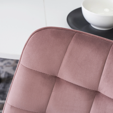 Обідній стілець Mebel Elit RICK Welur Рожевий ME.RICK/R/V/K фото - 13