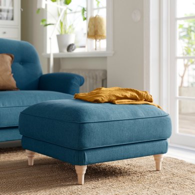 IKEA Подставка для ног ESSEBODA Голубой (ИКЕА ЭССЕБОДА) 19443427 фото - 5