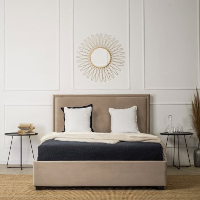 Кровать Mebel Elit ANDRE 140x200 см Бежевый ME.ANDRE/140/BZ/V/LOZ фото - 7