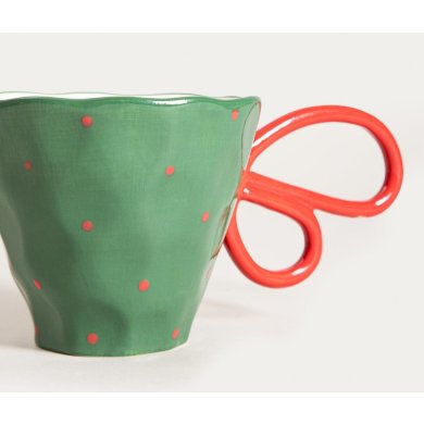 Кружка Homla LISSA 300 мл Зелений 241512 фото - 2