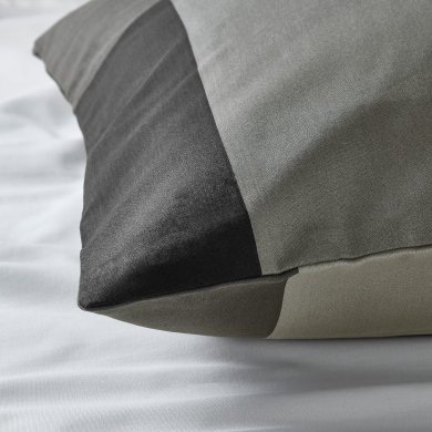 Наволочка BRUNKRISSLA 50х60 см Черный - 3 IKEA Наволочка BRUNKRISSLA 50х60 см Черный (ИКЕА БРУНКРИССЛА) 80577093 фото - 3