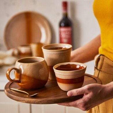 Чашка Duka Jorden 350 мл | Бежево-коричневый - 8 Чашка Duka Jorden 350 мл | Бежево-коричневый 1219625 фото - 8