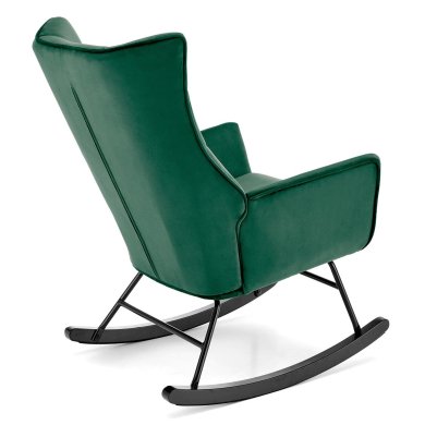 Крісло-гойдалка м'яке Halmar BAZALTO Темно-зелений V-CH-BAZALTO-FOT-C.ZIELONY фото - 6