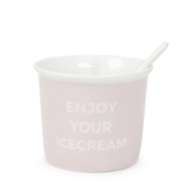 Стакан для мороженого Homla GUMMY SUMMER 200 мл Розовый 222939 фото - 2