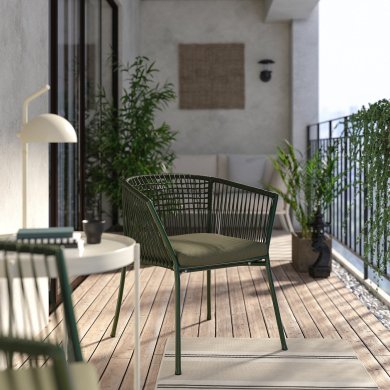 IKEA Садовый стул SEGERON Зеленый (ИКЕА СЕГЕРОН) 10514754 фото - 10