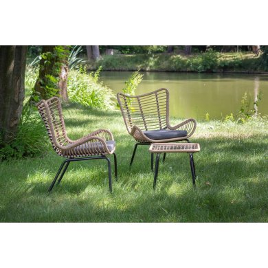 Комплект садових меблів Meven DALLAS Бежевий - 10 Комплект садових меблів Meven DALLAS Бежевий MV-8550-DALLAS фото - 10