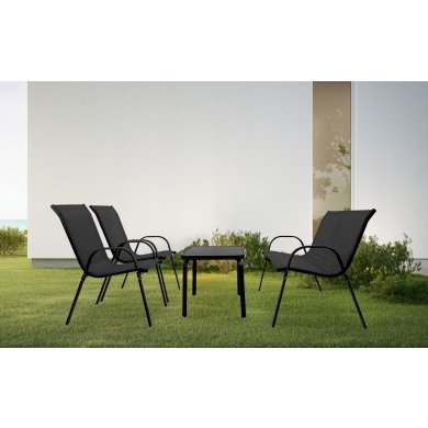 Комплект садовой мебели Kontrast MARBELLA Черный 5.90.13099 фото - 10