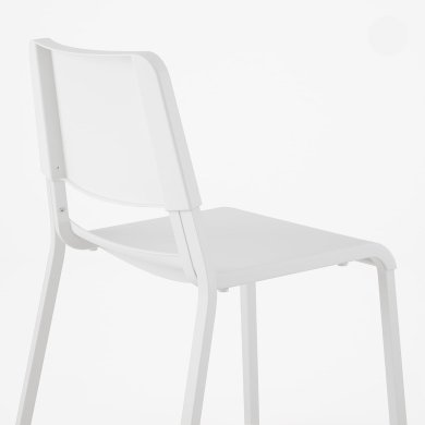 IKEA Обеденный стул TEODORES Белый (ИКЕА TEODORES) 90350937 фото - 3